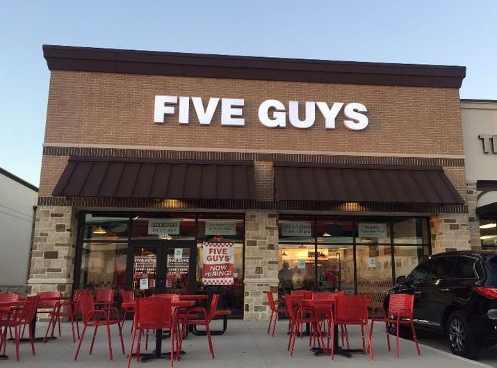 five guys survey